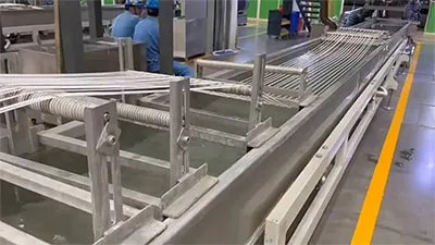 Unidad de deshidratación de filamentos mediante cuchilla de aire y vacío Ⅰ